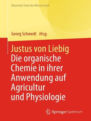 cover image of Justus von Liebig